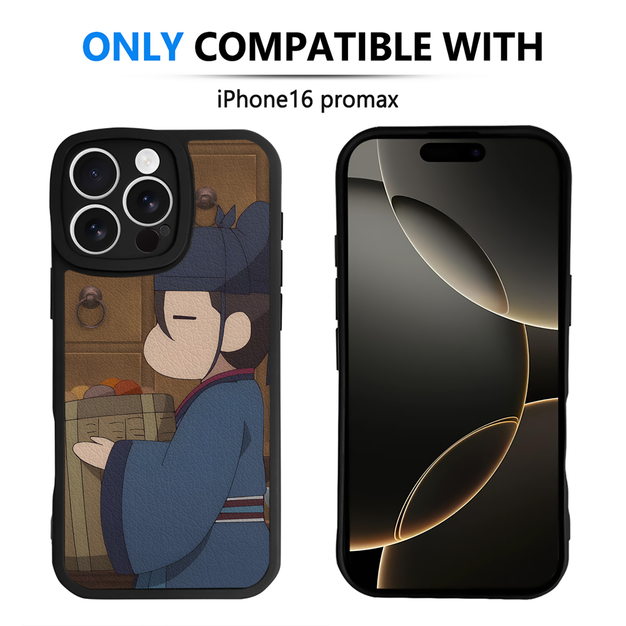 薬屋のひとりごと The Apothecary Diaries 【iPhone 16シリーズ対応】シリコンスマホケース（レザー調） 材質：シリコン